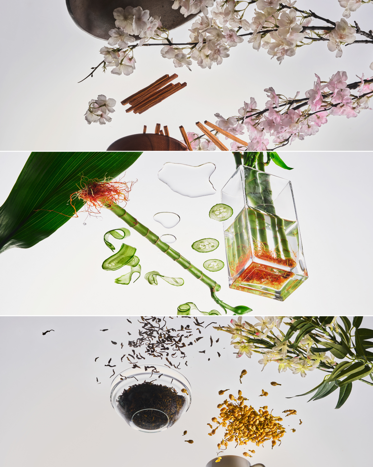 Floral Candle Bundle