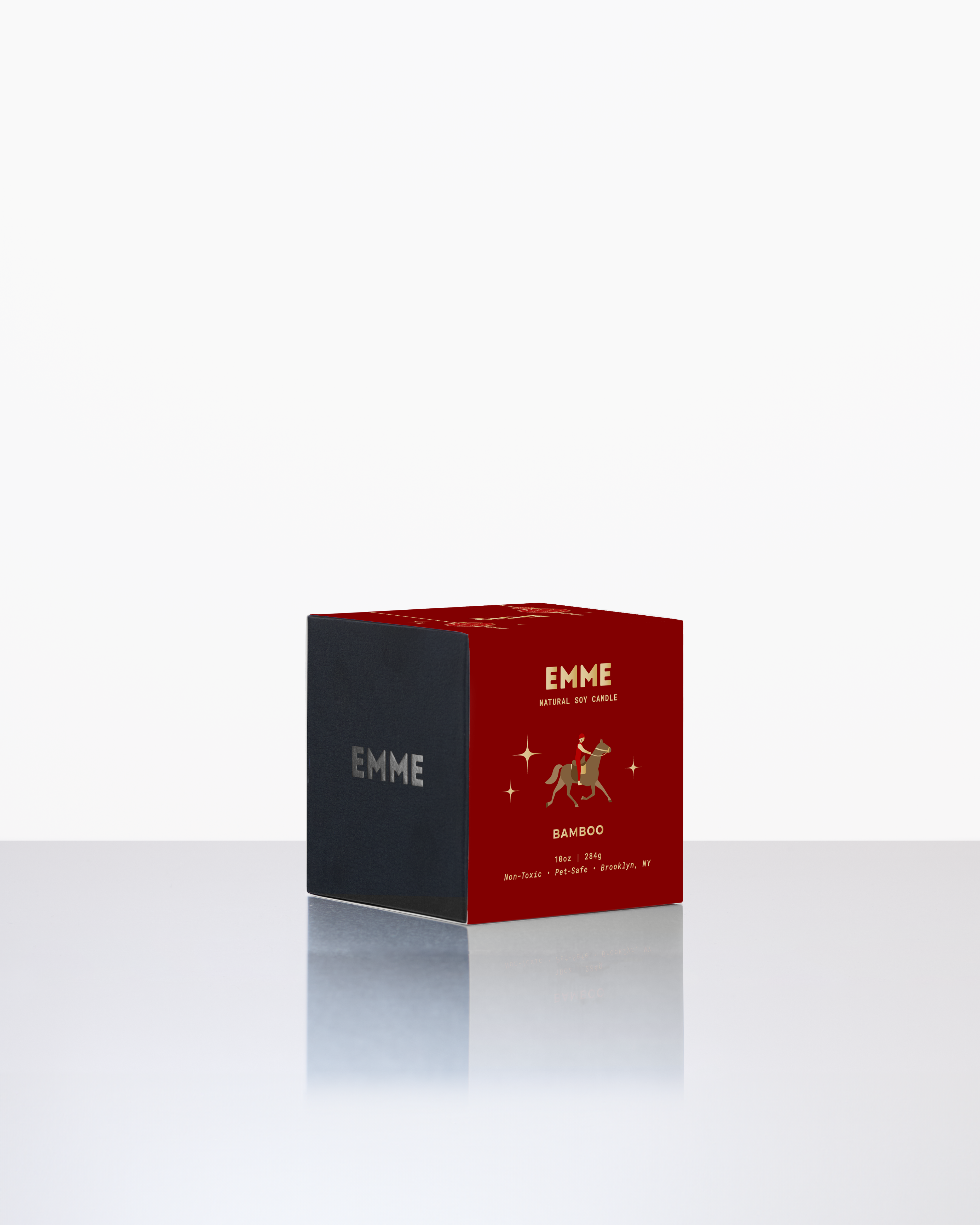 Year of the Horse - Bamboo Candle Jar