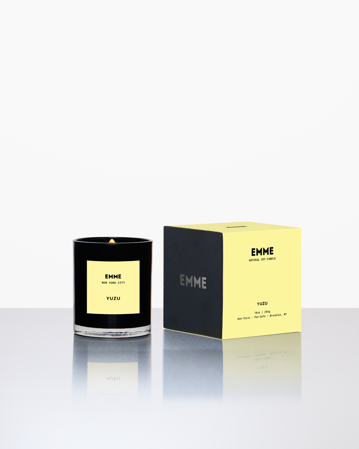 アロマグッズ YOBEK CANISTER CANDLE REFRESHING CITRUS Yuzu – Candle Jar