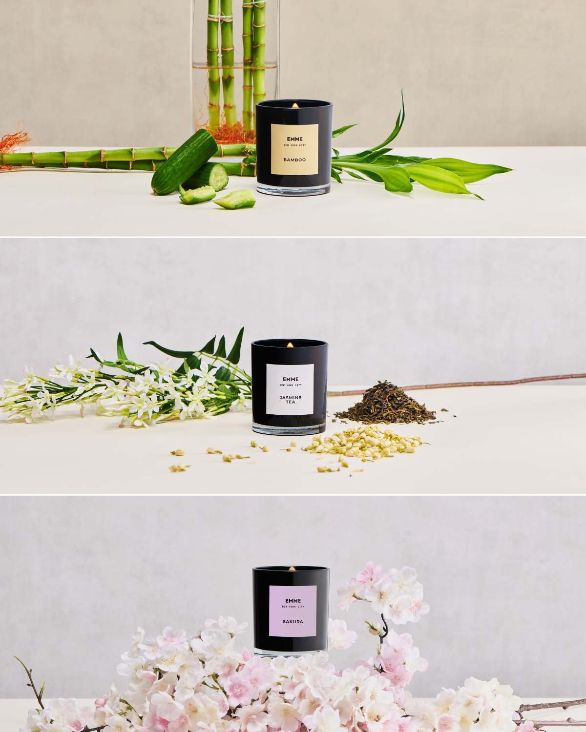 Floral Candle Bundle