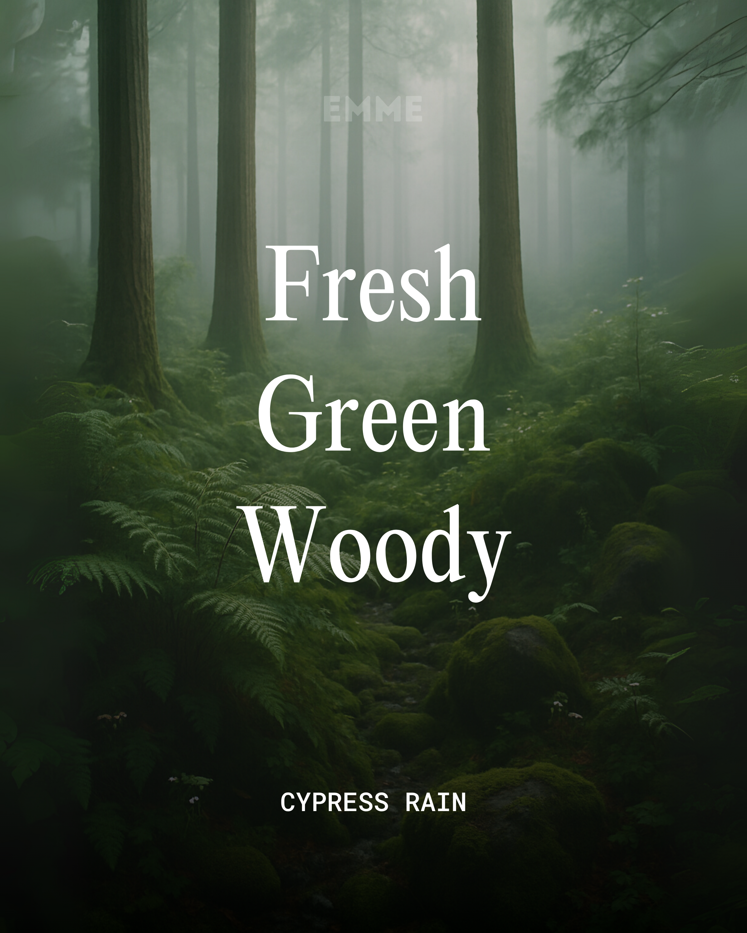 Cypress Rain – Candle Jar
