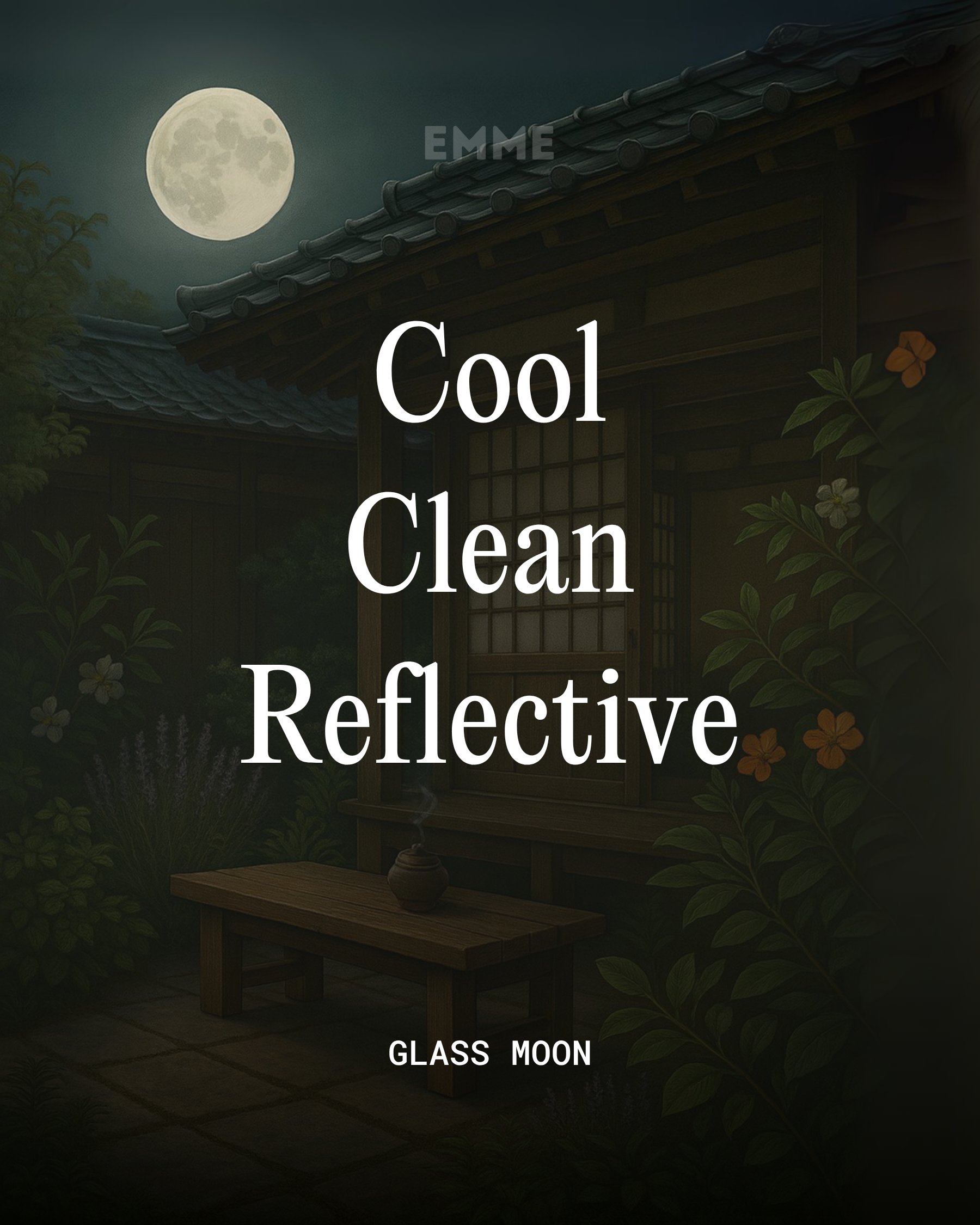 Glass Moon – Candle Jar