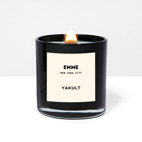 Yakult – Wood Wick Candle (Limited Edition)