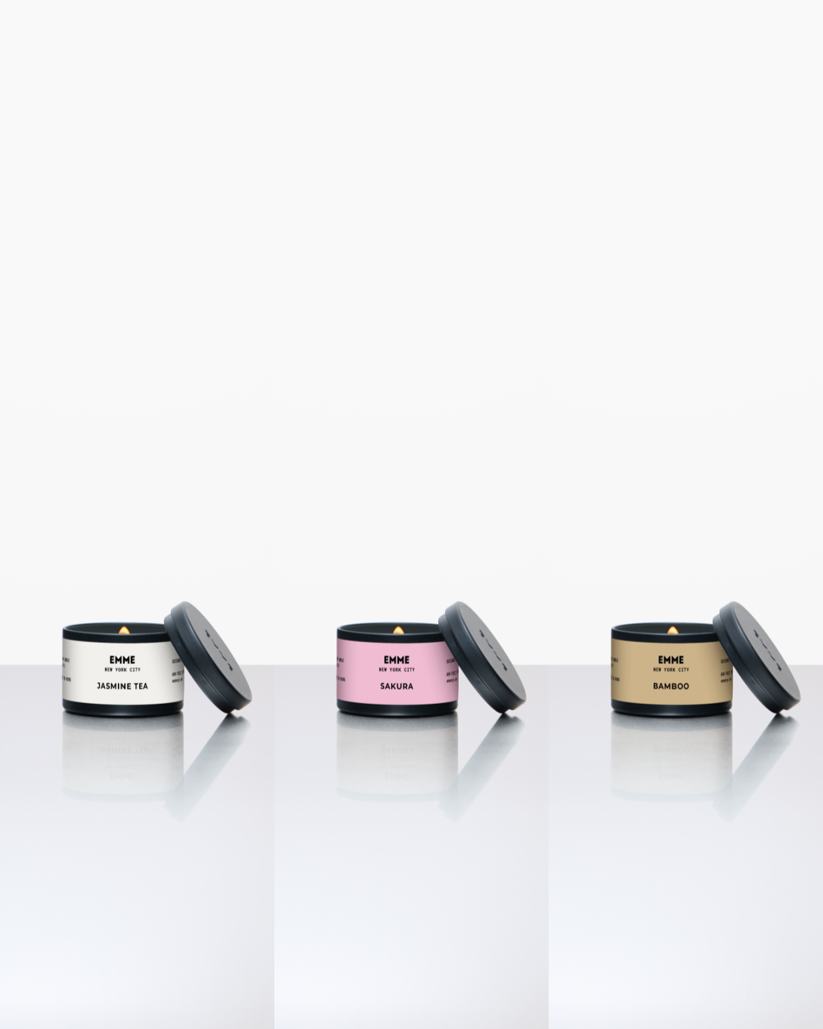 Holiday Candle Gift 3 Set – Floral