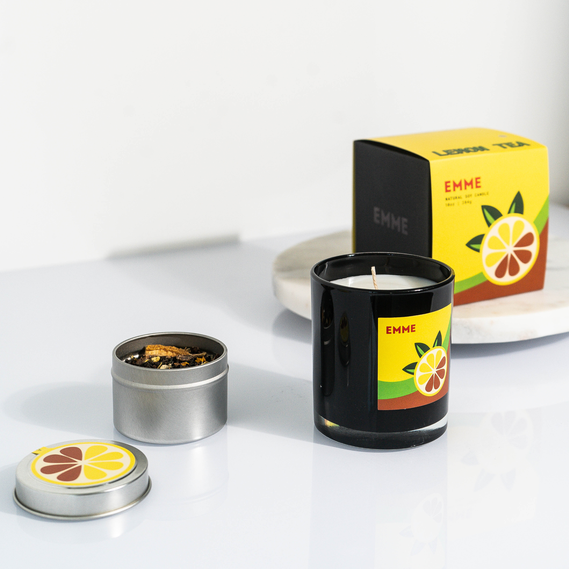 Lemon Tea – Candle Jar (Limited Edition)