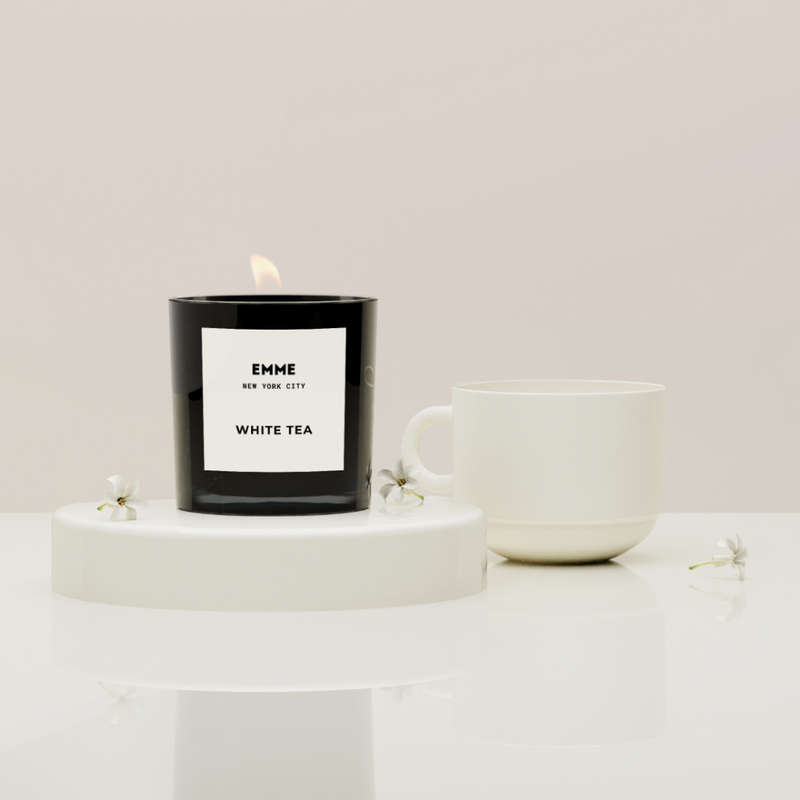 White Tea – Wood Wick Candle (Limited Edition)