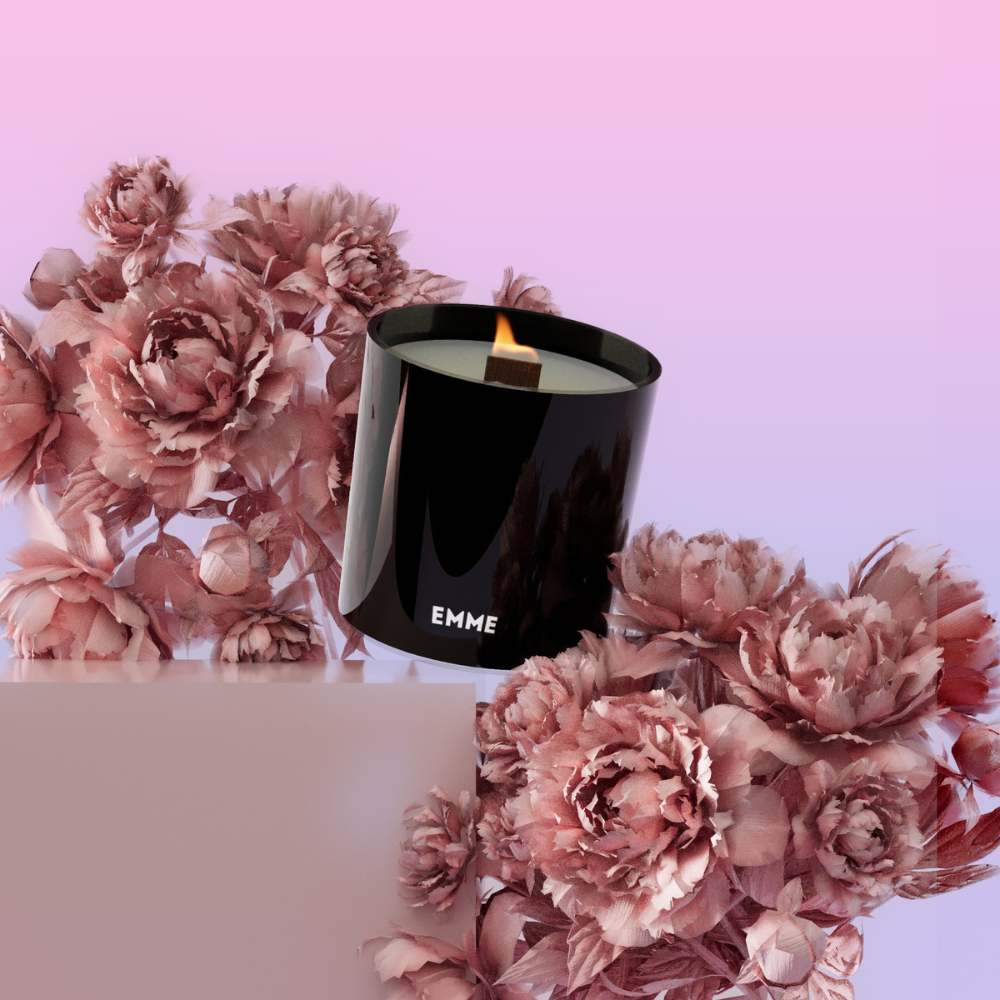 Peony Suede – Candle Jar